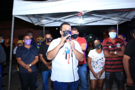 Em Caxias, deputado Adelmo Soares entrega obra de pavimentação da Rua Edson Vidigal
