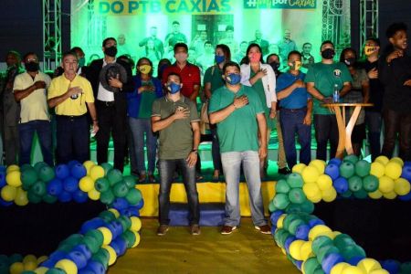 Convenção do PTB Caxias oficializa as candidaturas de Constantino Castro e Magno Chaves, a prefeito e vice-prefeito de Caxias
