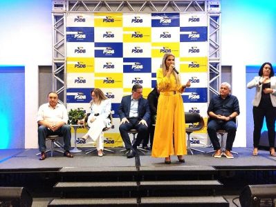 Prestígio: Lycia Waquin se destaca em evento estadual do PSDB