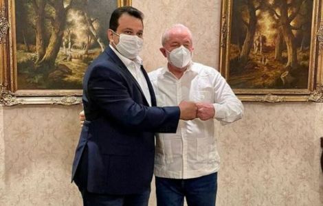 Adelmo Soares cumpriu agenda com ex-presidente Lula em São Luís