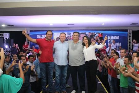 Flávio Dino diz que ainda não decidiu quem será o candidato entre Weverton e Brandão.