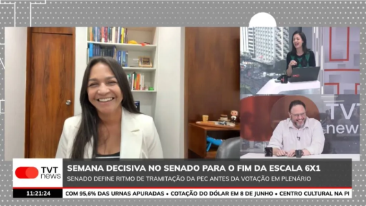 Eliziane vê força popular e prevê fim da escala 6×1 antes das eleições