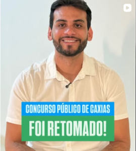 Prefeito comemora retomada do concurso de Caxias com mais de 1.300 vagas