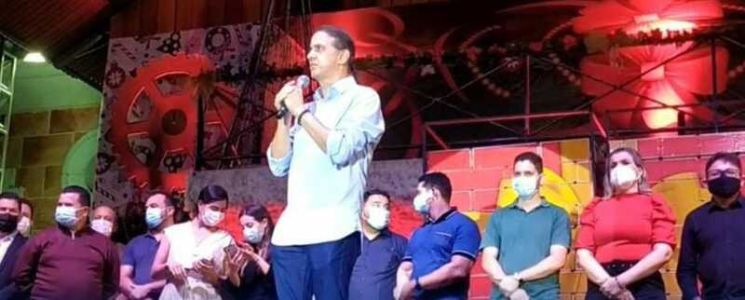 Vereadores mandam recado para Fábio Gentil em evento da prefeitura.