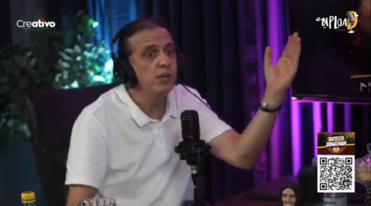 Fabio Gentil mente sobre patrimônio durante entrevista.