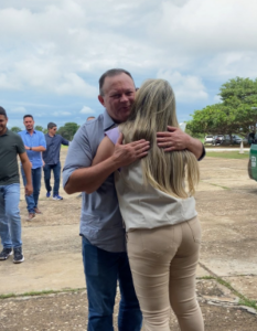 Lycia Waquin cumpre agenda ao lado do governador Carlos Brandão