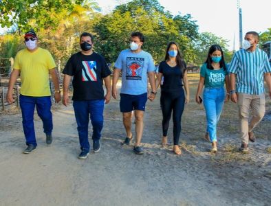 Felipe Camarão e Adelmo Soares inauguram obras em Caxias nesta sexta feira.