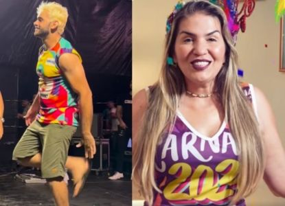 Funcionários da prefeitura tiveram que cobrir nome de Lycia Waquin em abadá após crescimento da sua pré-candidatura 