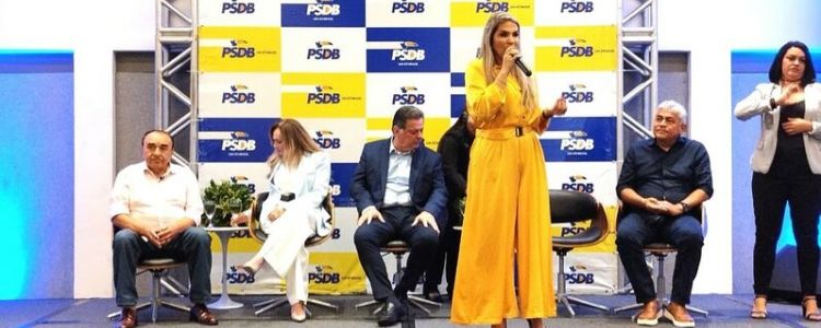 Prestígio: Lycia Waquin se destaca em evento estadual do PSDB