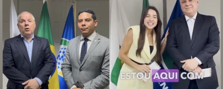 Paulo Marinho Jr. serve de exemplo para Amanda Gentil em Brasília 