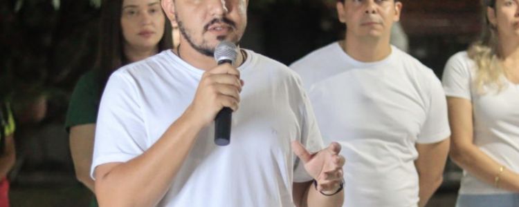 Ruan Vitor surpreende em lançamento de pré-candidatura a vereador 